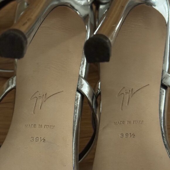 Giuseppe Zanotti Harmony Silver Heels - Picture 5 of 7